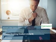 Finance Working Student (m/w/d) - Sonneberg