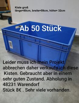 Schäfer Kisten Kasten Boxen Industriekisten Lager - Warendorf