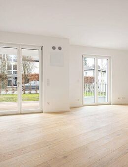 Bezugsfertig: 3-Zimmer Gartenwohnung mit Hobbyraum - München