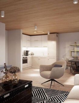 Citywohnen Murrgärten - Haus 4/3 - EG - Wohnung 01 mit 15m² Terrasse und 72m² Gartenanteil - Murrhardt