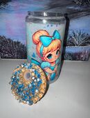 Schneekugel Becher Snowglobe Prinzessin in 06749
