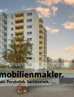Großzügige 4-Zimmer-Wohnung mit herrlichem Ausblick und Aufzugkomfort - Singen (Hohentwiel)