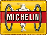 Schönes Michelin Männchen Blechschild Bibendum 15x20 cm - Hamburg