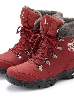 LASCANA Winterstiefelette Stiefelette,Stiefel,Winterstiefel wind-& wasserabweisender Tex-Membran