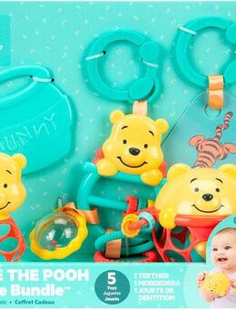 Bright Starts Greifspielzeug Winnie the Pooh Silly Ole Bundle Gift Set
