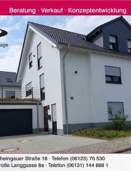 Neuwertiges und großzügiges Traumhaus mit Einliegerwohnung in erstklassiger Lage - Essenheim
