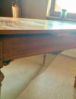 Sehr hochwertiger Ausziehtisch aus Gründerzeit zu verkaufen - Bad Hersfeld