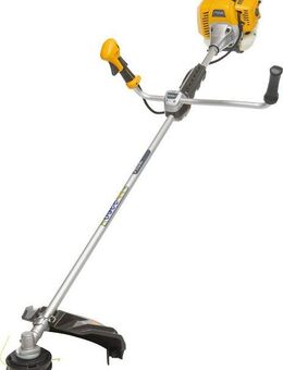 STIGA GARDEN Benzin-Motorsense BC 555 B, 25,5 cm Arbeitsbreite Messer, 45 cm Arbeitsbreite Faden, 51,7 cm³, Doppel-Faden, 3-T-Messer, Doppel-Tragegurt