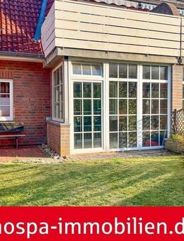 Einziehen & Wohlfühlen! Behagliche Erdgeschosswohnung mit kleinem Garten! - Garding