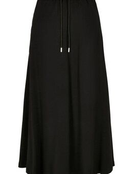 URBAN CLASSICS Jerseyrock Urban Classics Damen Ladies Viscose Midi Skirt (1-tlg)