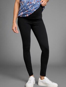 Neun Monate Umstandsleggings, Hose mit extrabreitem Umschlag, 2in1 Optik Für Schwangerschaft und Stillzeit