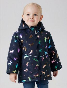 Name It Outdoorjacke NMFMAXI PA JACKET FOIL AOP NOOS mit dekorativen und reflektierenden Details