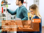 Leitung (m/w/d) Technisches Anlagenmanagement - Eilenburg