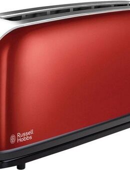 RUSSELL HOBBS Toaster Colours Plus+ Flame Red 21391-56, 1 langer Schlitz, 1000 W