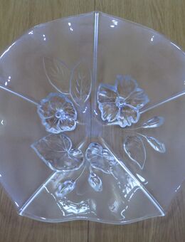 Glas-Obstschale tranparent, sehr guter Zustand - Mamming