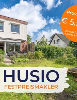 Gepflegtes Endreihenhaus mit 2 Vollgeschossen, Garten und Vollkeller in HH-Schnelsen - Hamburg