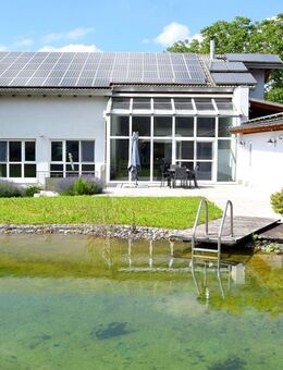 Gewerbepark - Büros, Lager u. Werkstatt dazu ein luxuriöses Wohnhaus mit Natur-Badeteich - Grenzach-Wyhlen