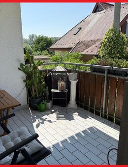 Sonnige 3 Zimmer Wohnung mit Balkon im Hochparterre - Untergruppenbach