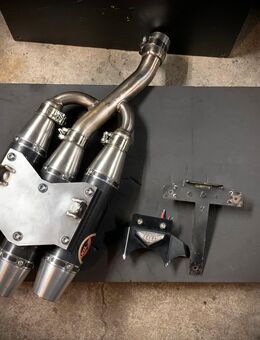 IXIL Schalldämpfer Lazareth Triple High Version für Suzuki B King - Niedere Börde