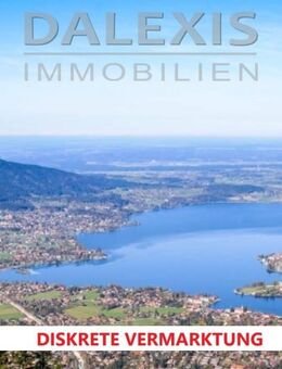 Diskrete Vermarktung: Attraktives Einfamilienhaus mit tollem Garten und Blick zum Wallberg - Rottach-Egern