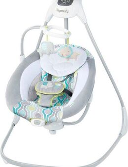 ingenuity Babywippe SimpleComfort Compact Soothing Swing - Everston, mit Sound-Effekt