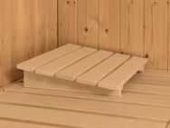 Karibu Sauna Swantje, BxTxH: 165 x 210 x 202 cm, 68 mm, (Set) 3,6-kW-Bio-Plug & Play Bio-Ofen mit externer Steuerung