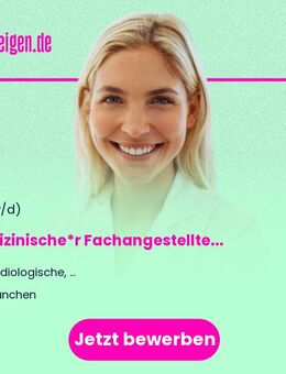 Medizinische*r Fachangestellte*r (m/w/d) - München