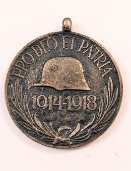 Kriegserinnerung, Medaille Österreich - Ungarn, 1914-1918, 1. WK - Dresden