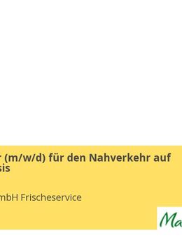 LKW-Fahrer (m/w/d) für den Nahverkehr auf Minijob-Basis - Hamm