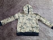 Hoodie, Kapuzenpullover, handmade, Gr 140 - Stuttgart