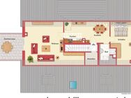 Stadtnah! Helle 2-Zimmer-Eigentumswohnung im Spitzboden mit Dachterrasse in Borken! - Borken