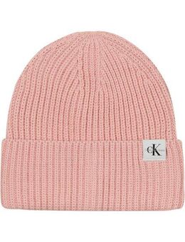 Calvin Klein Jeans Beanie Monogram Rib Beanie mit Logopatch