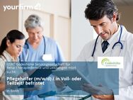 Pflegehelfer (m/w/d) / in Voll- oder Teilzeit/ befristet - Bonn