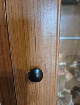Schöne, gepflegte Vitrine, mittelbraun - Fulda