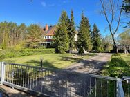 Stilvolle Villa am Waldrand, mit herrlichem Grundstück, Teich, Nebengelass, Kamin uvm. - Jessen (Elster)