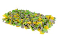Kerbl Pet Schnüffelteppich - L 50 x B 30 cm, gelb/grün