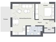 Klimafreundliche Neubauwohnung mit KfW Förderung! WE01 - Dombühl