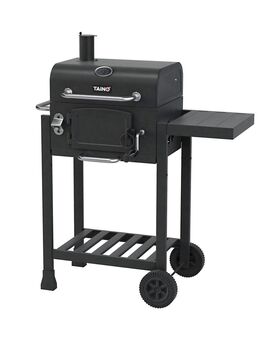 Smoker klein BBQ Grillwagen Holzkohle-Grill Grillkamin Grillrost - Ingolstadt
