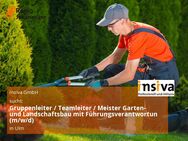 Gruppenleiter / Teamleiter / Meister Garten- und Landschaftsbau mit Führungsverantwortung (m/w/d) - Ulm