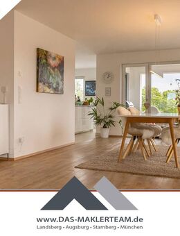 Bezugsfrei ab 01.10. - Barrierefrei, neuwertig & modern wohnen auf 180m² - Stil & Panorama inklusive - Landsberg (Lech)