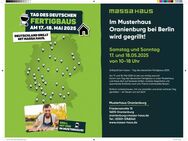 TAG DES DEUTSCHEN FERTIGBAU AM 17.-18. MAi 2025 im Musterhaus Oranienburg - Löwenberger Land