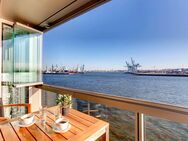 Exklusiv möblierte Design-Residenz mit atemberaubendem Hafenblick - Hamburg