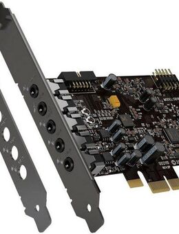 Creative Sound Blaster Audigy FX V2 Soundkarte 5.1 Kanäle, Hi-Res 5.1 PCIe