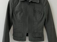 Jeansjacke von Mexx Gr. 36 oliv mit Reißverschluss - Vechta