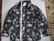 Damen Jacke mit Blumen Damen Winterjacke Größe 44 Neu.+ Geschenk , Silber Kette . - Aachen