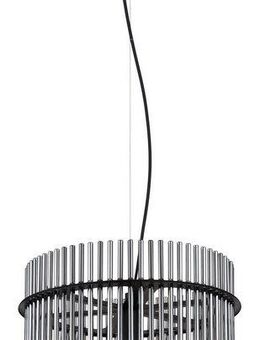 GLOBO LIGHTING Pendelleuchte GORLEY, ohne Leuchtmittel, Design Glasstäbe, Deckenlampe, Wohnzimmer, Esszimmer, Hängeleuchte