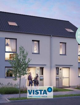 NEUBAU DHH - Neues Zuhause für Ihre Familie - energieeffiziente Massivbauweise und zwei Garagen - Ellgau