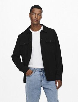 ONLY & SONS Langarmhemd ONSNEWKODYL OVERSHIRT SWEAT NOOS