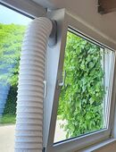 Fensterabdichtung, Klimageräteanschluss Abluftsystem für Kippfenster von austmetall, System für Doppelfenster in 42781