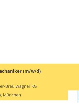 Industriemechaniker m/w/d - München